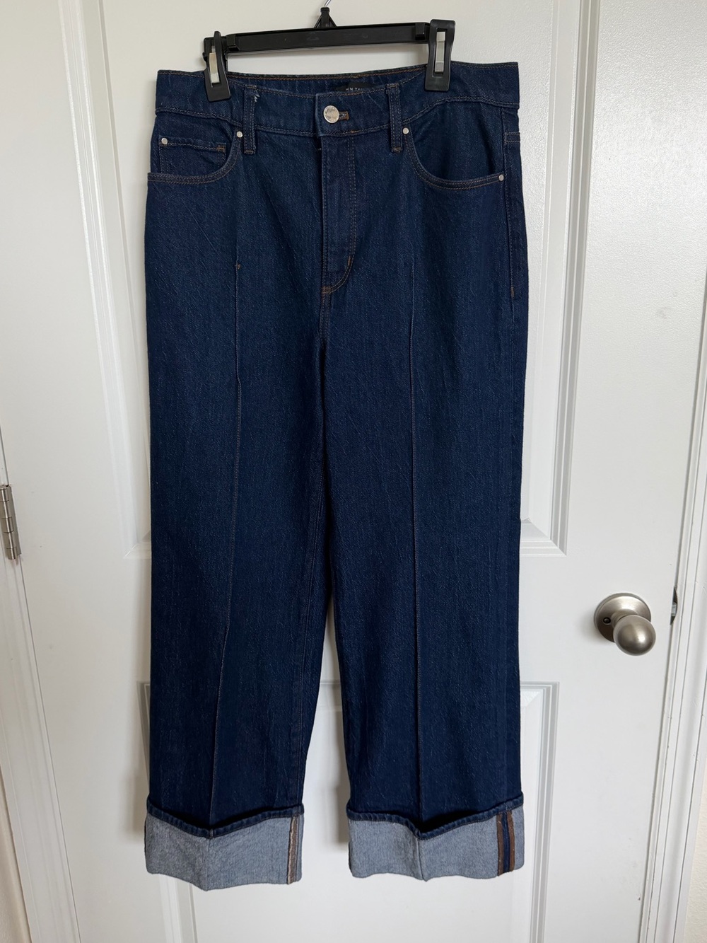 Ann Taylor The Wide Leg Crop High Rise Jeans 2